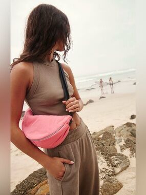 NWT Free People Bulls Eye Sling Bag